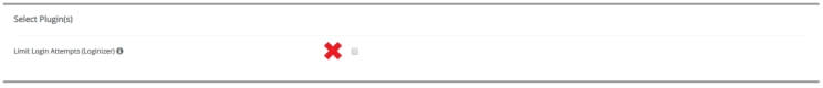 Step 4.1.3 – quick install: select plugins
