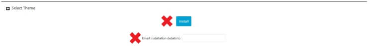 Step 4.2.7 – custom install: install and email confirmation