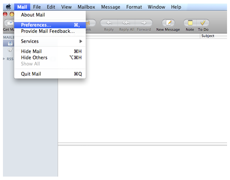 screenshot for forwarding in mail for mac