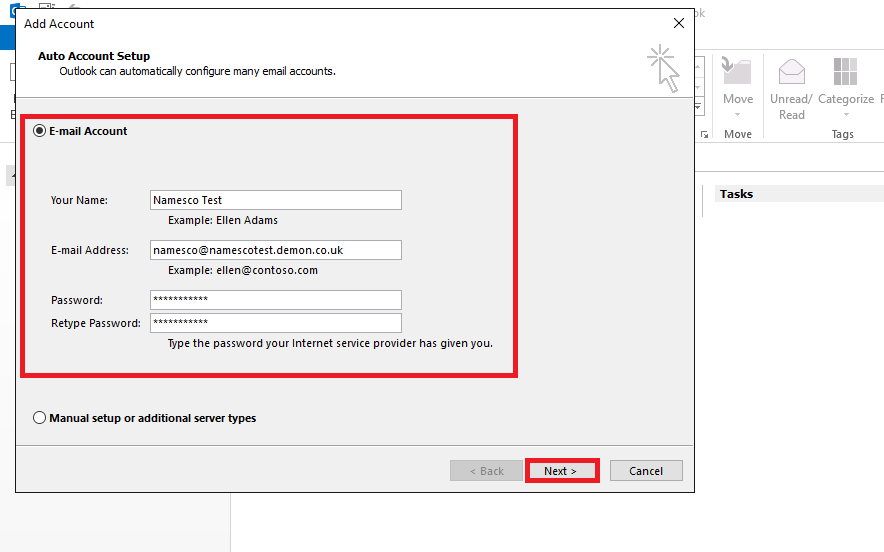 Настройка outlook 2013 exchange 2013