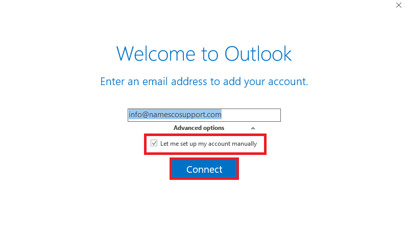 imap emails outlook 2016 archive