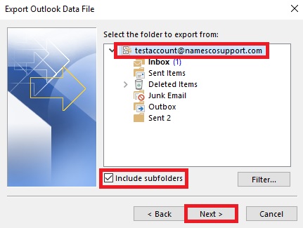 backup outlook contacts to gmail